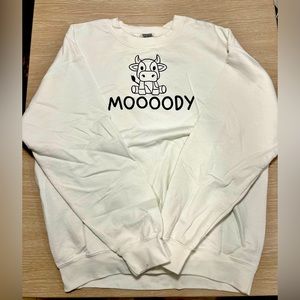 Custom White Gildan Crewneck